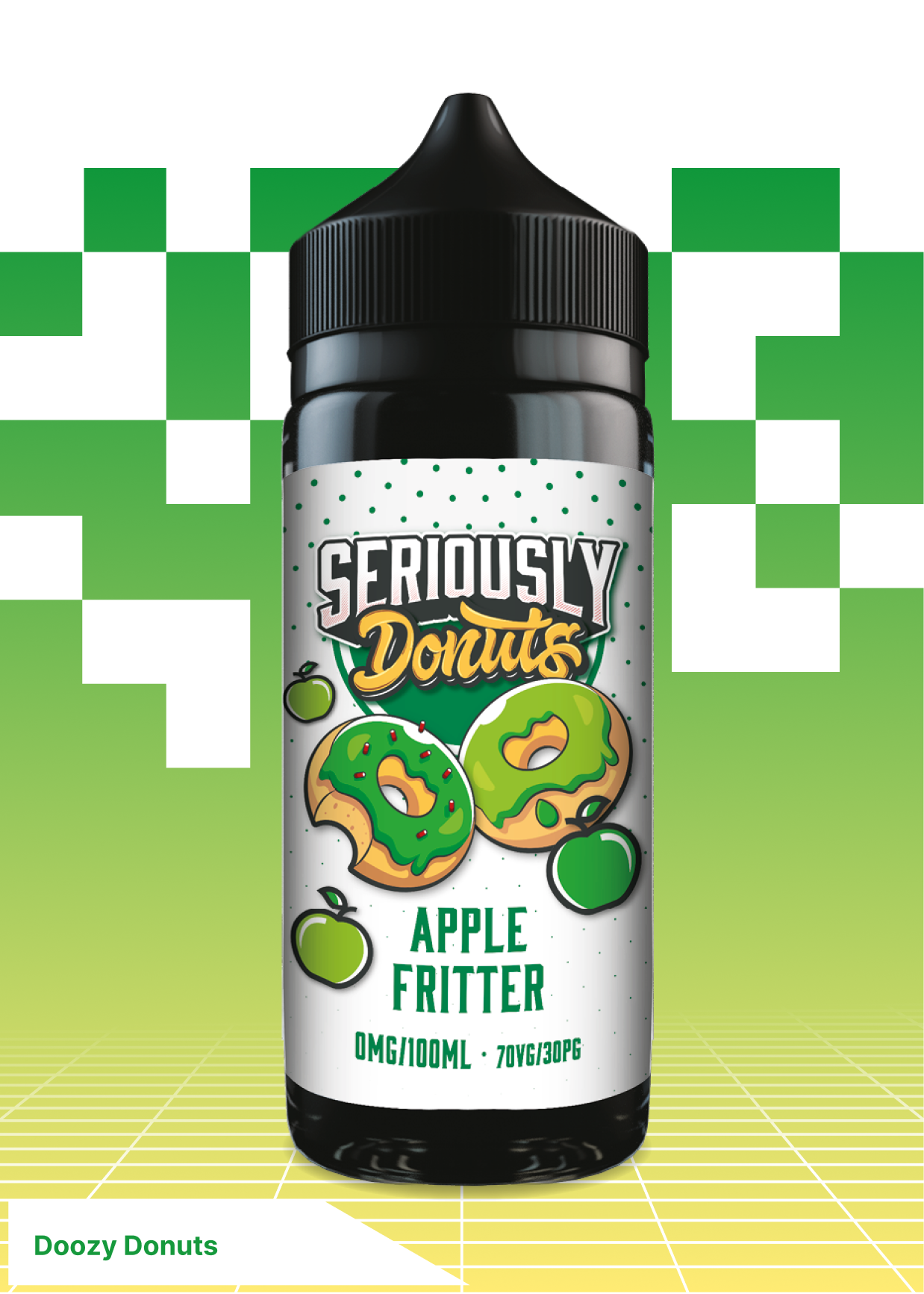 Doozy Donuts -  Apple Fritter 100ML - VAPE LAB SOLUTIONS