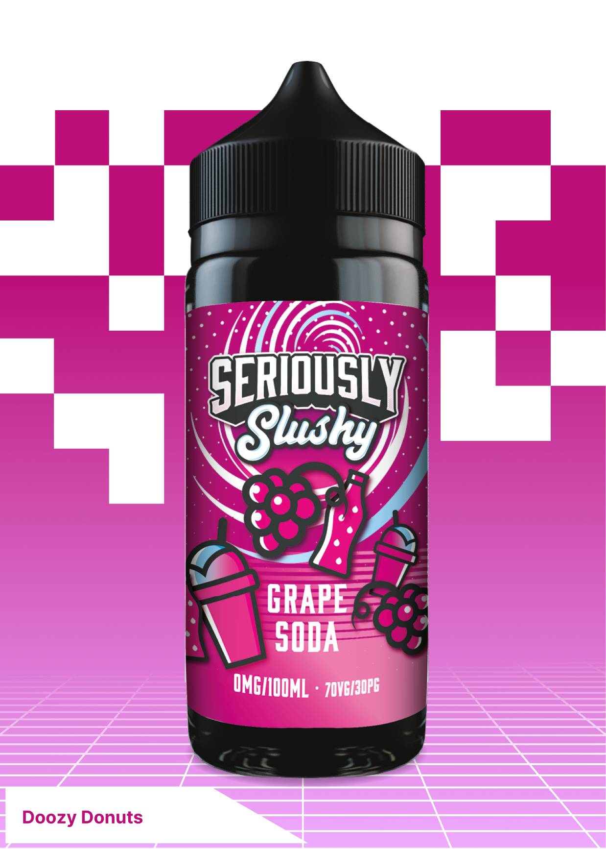 Doozy Slushy -  Grape Soda 100ML - VAPE LAB SOLUTIONS