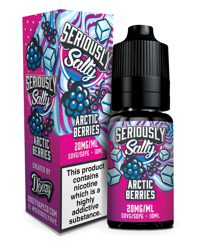 Doozy Seriously Salty -  Arctic Berries - VAPE LAB SOLUTIONS