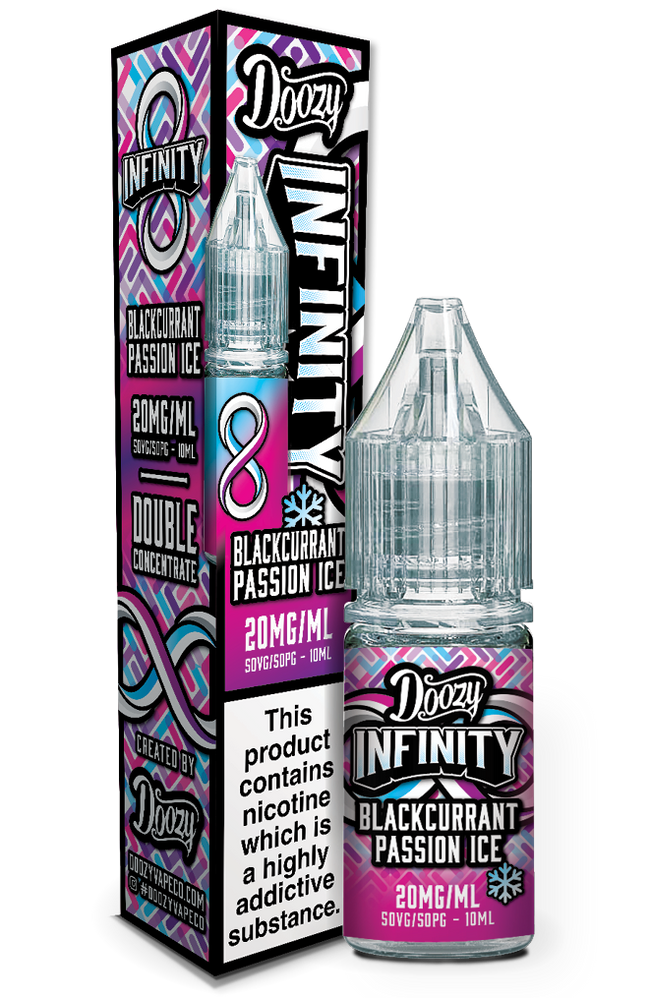 Doozy Infinity Salts - Blackcurrant Passion Ice Main Image