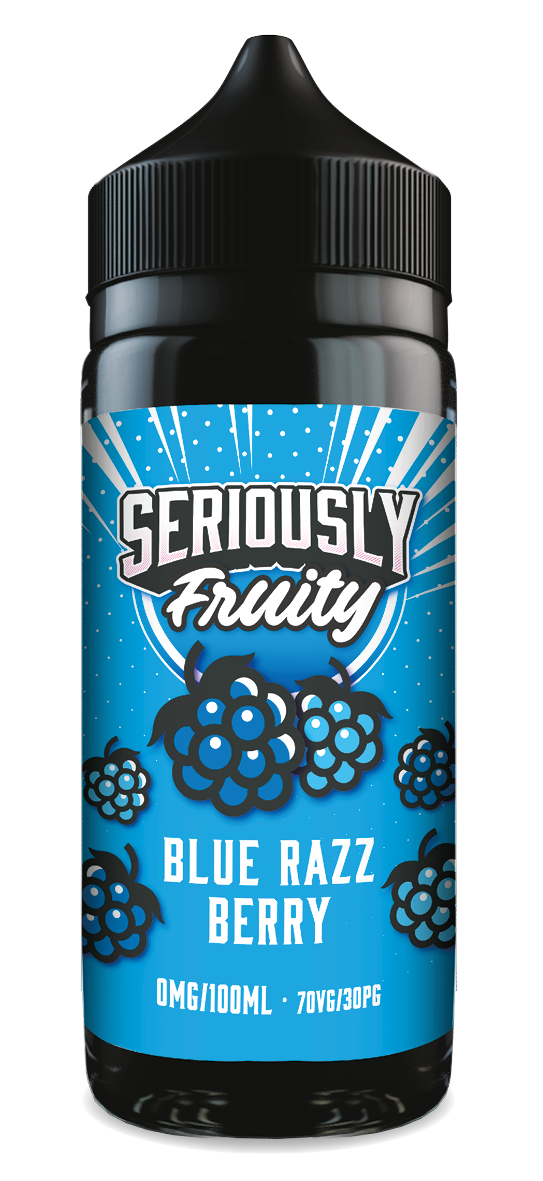 Doozy Fruity - Blue Razz Berry 100ML - VAPE LAB SOLUTIONS