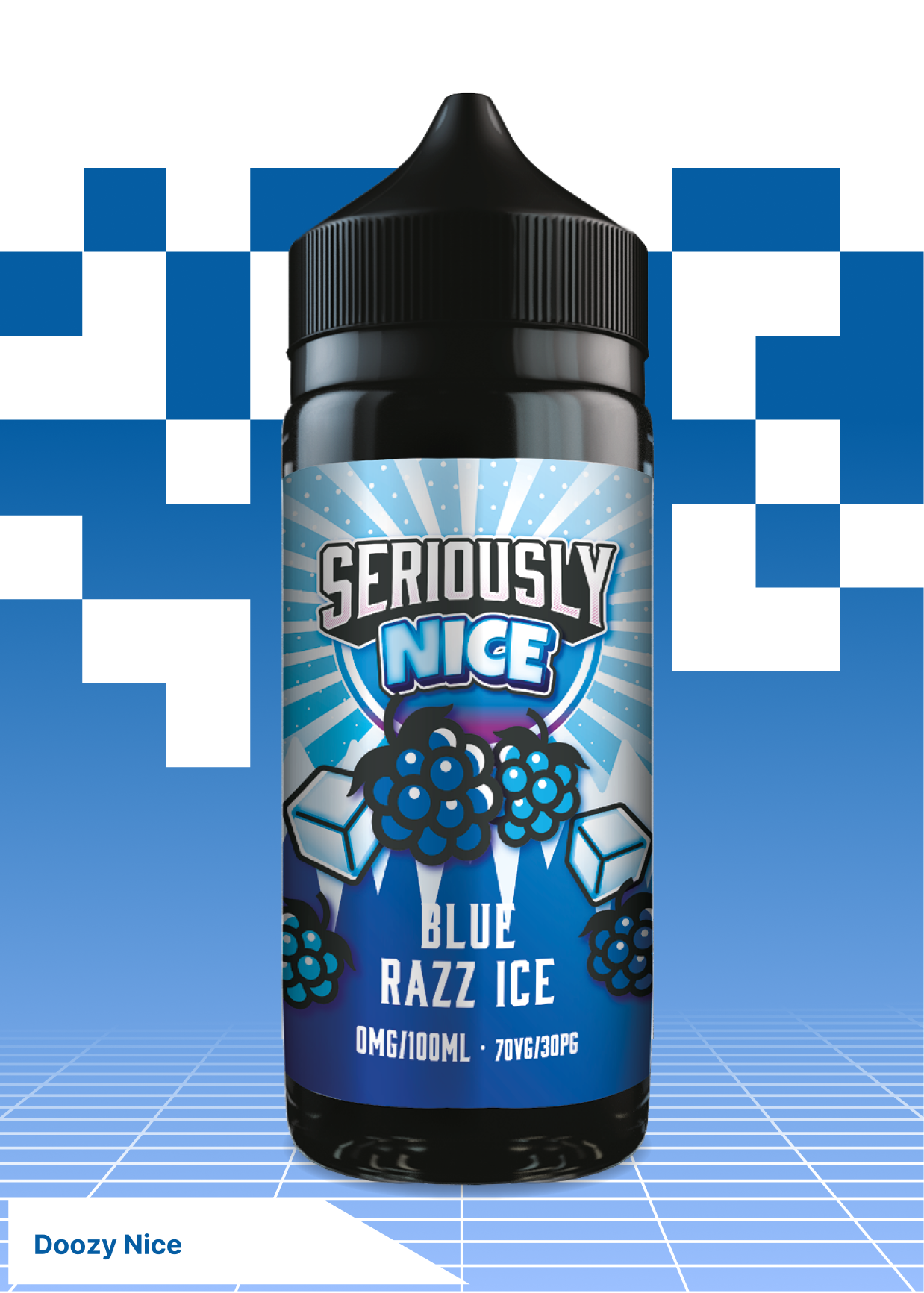 Doozy Nice -  Blue Razz 100ML - VAPE LAB SOLUTIONS