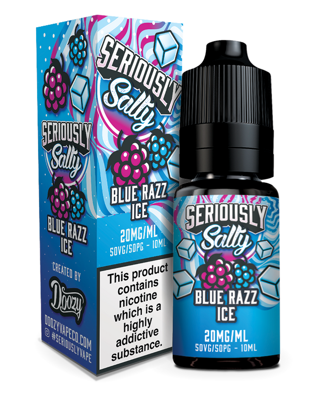 Doozy Seriously Salty -  Blue Razz ice Main Image