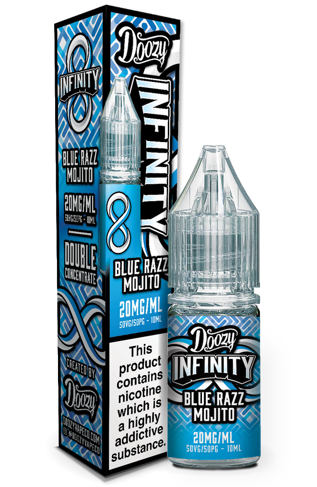 Doozy Infinity Salts - Blue Razz Mojito Main Image
