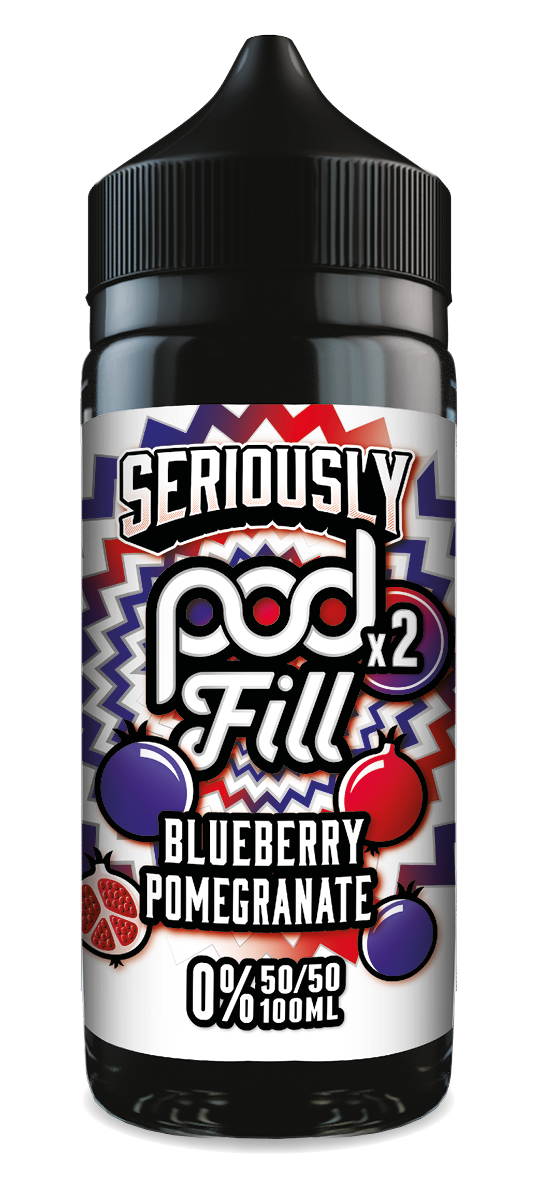 Doozy Pod Fill 2 - Blueberry Pomegranate 100ML Main Image