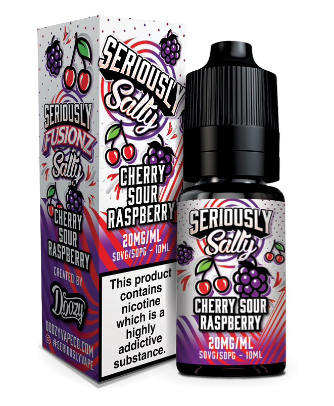 Doozy Fusionz -  Cherry Sour Raspberry - VAPE LAB SOLUTIONS