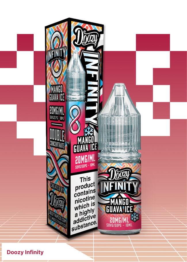Doozy Infinity Salts - Mango Guava Ice - VAPE LAB SOLUTIONS Hover Image
