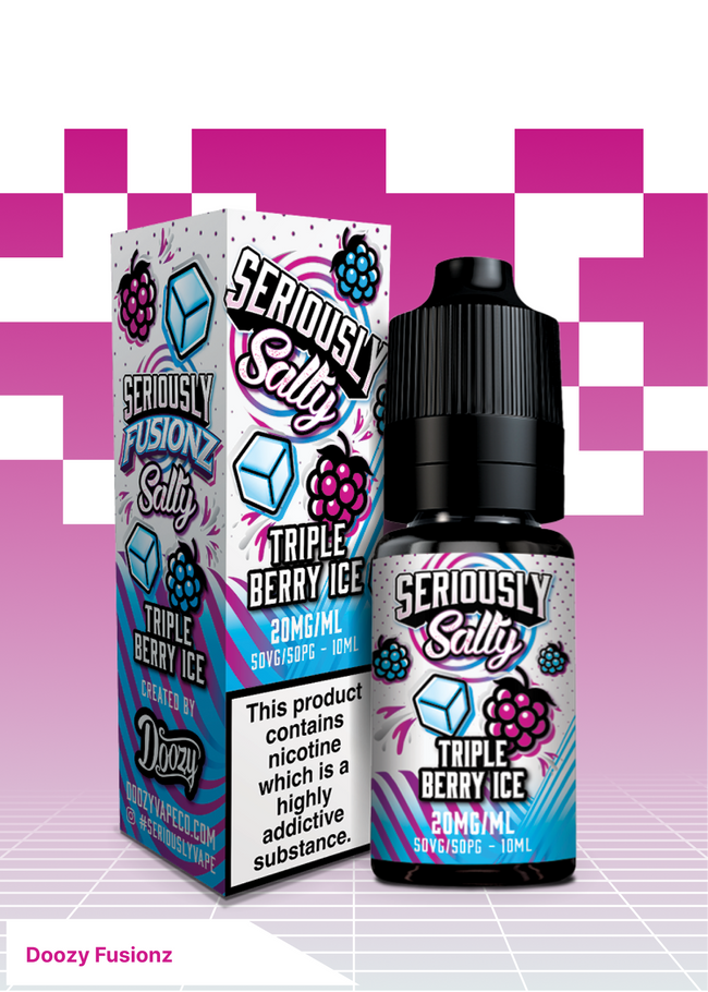 Doozy Fusionz  - Triple Berry Ice - VAPE LAB SOLUTIONS Hover Image