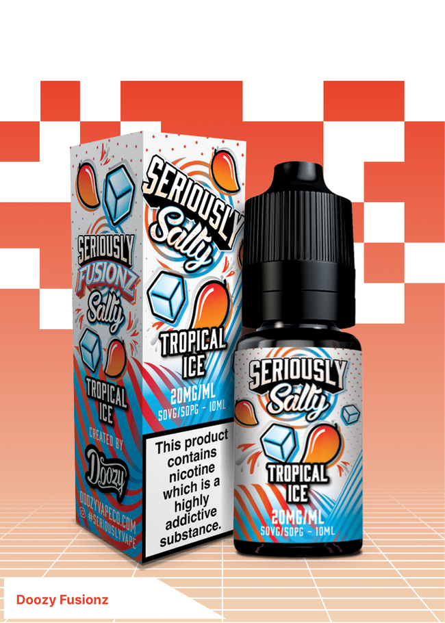 Doozy Fusionz -  Tropical Ice - VAPE LAB SOLUTIONS Hover Image