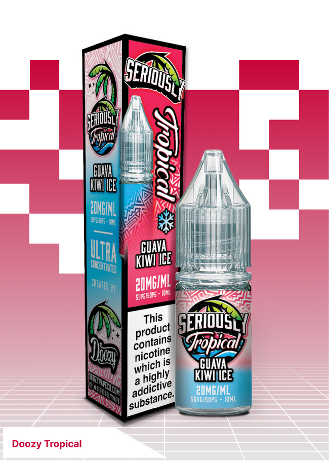 Doozy Tropical - Guava Kiwi Ice - VAPE LAB SOLUTIONS Hover Image