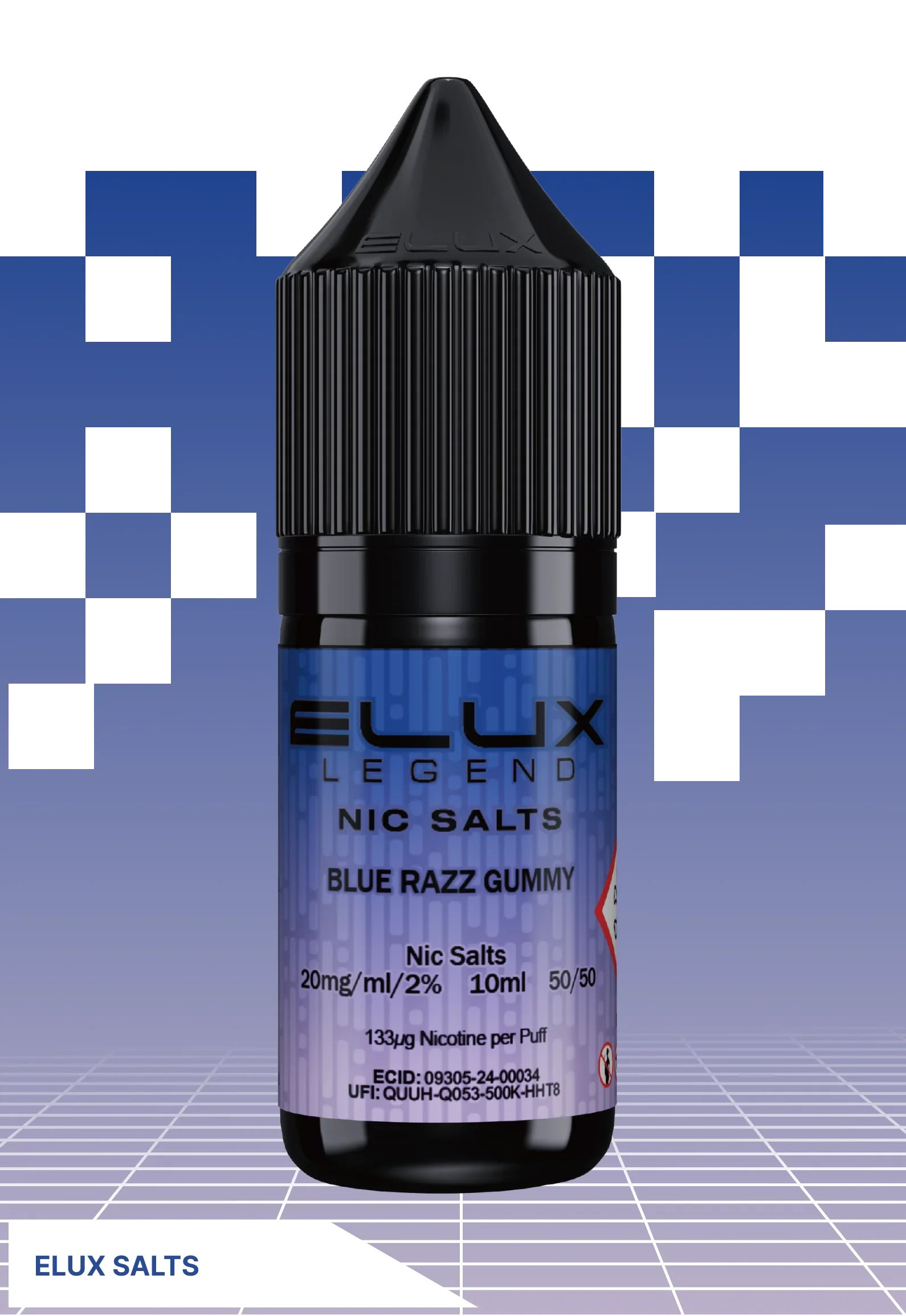 ELUX Bluerazz Gummybear - 10 MG - VAPE LAB SOLUTIONS