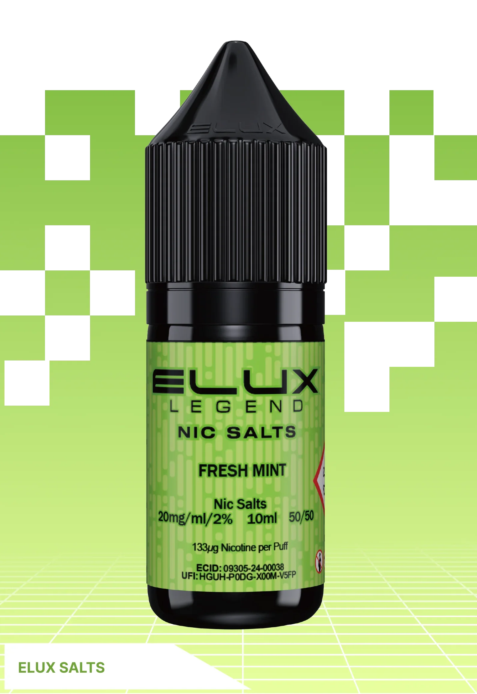 ELUX Fresh Mint - 10 MG - VAPE LAB SOLUTIONS