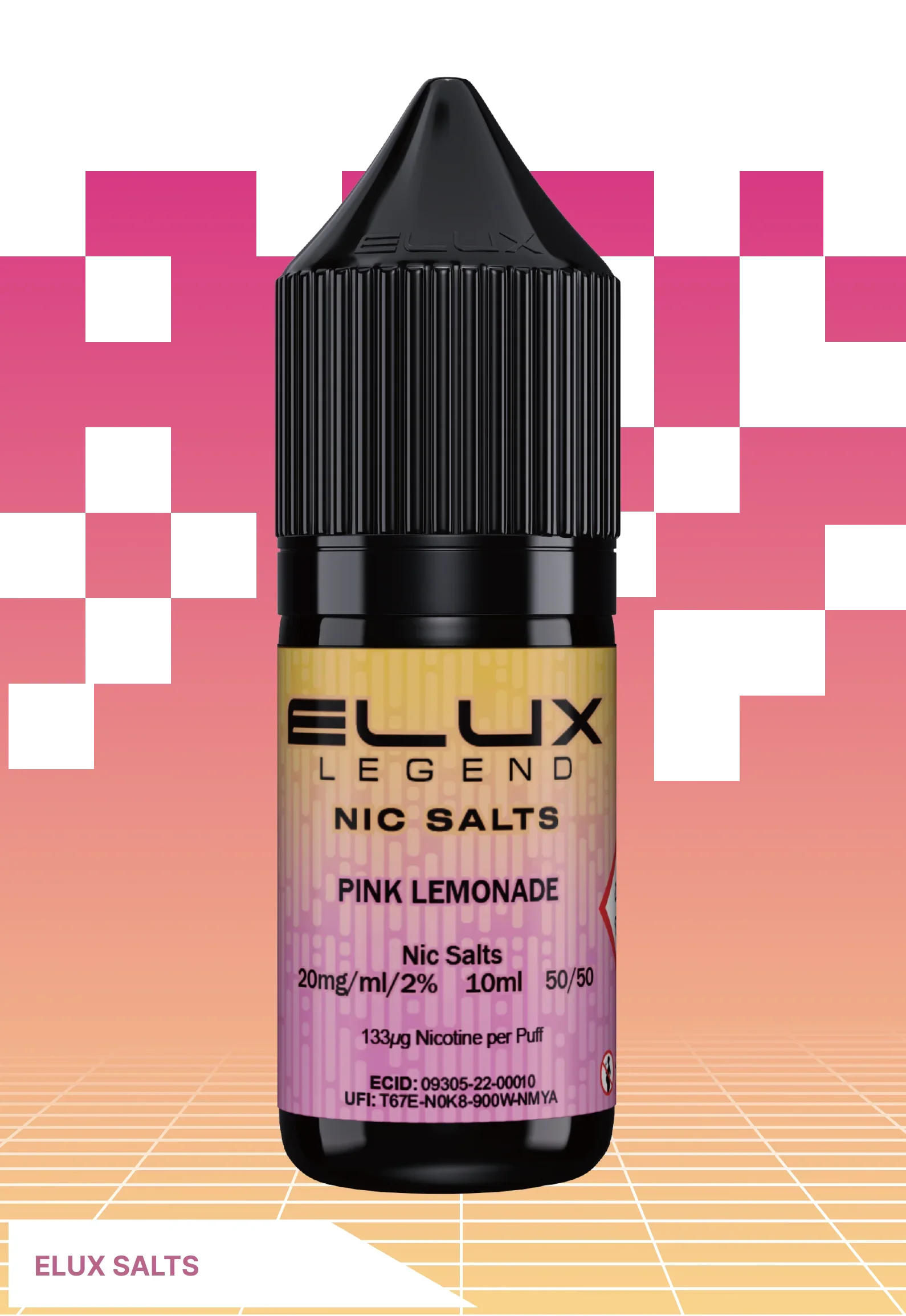 ELUX Pink Lemonade - 10 MG - VAPE LAB SOLUTIONS