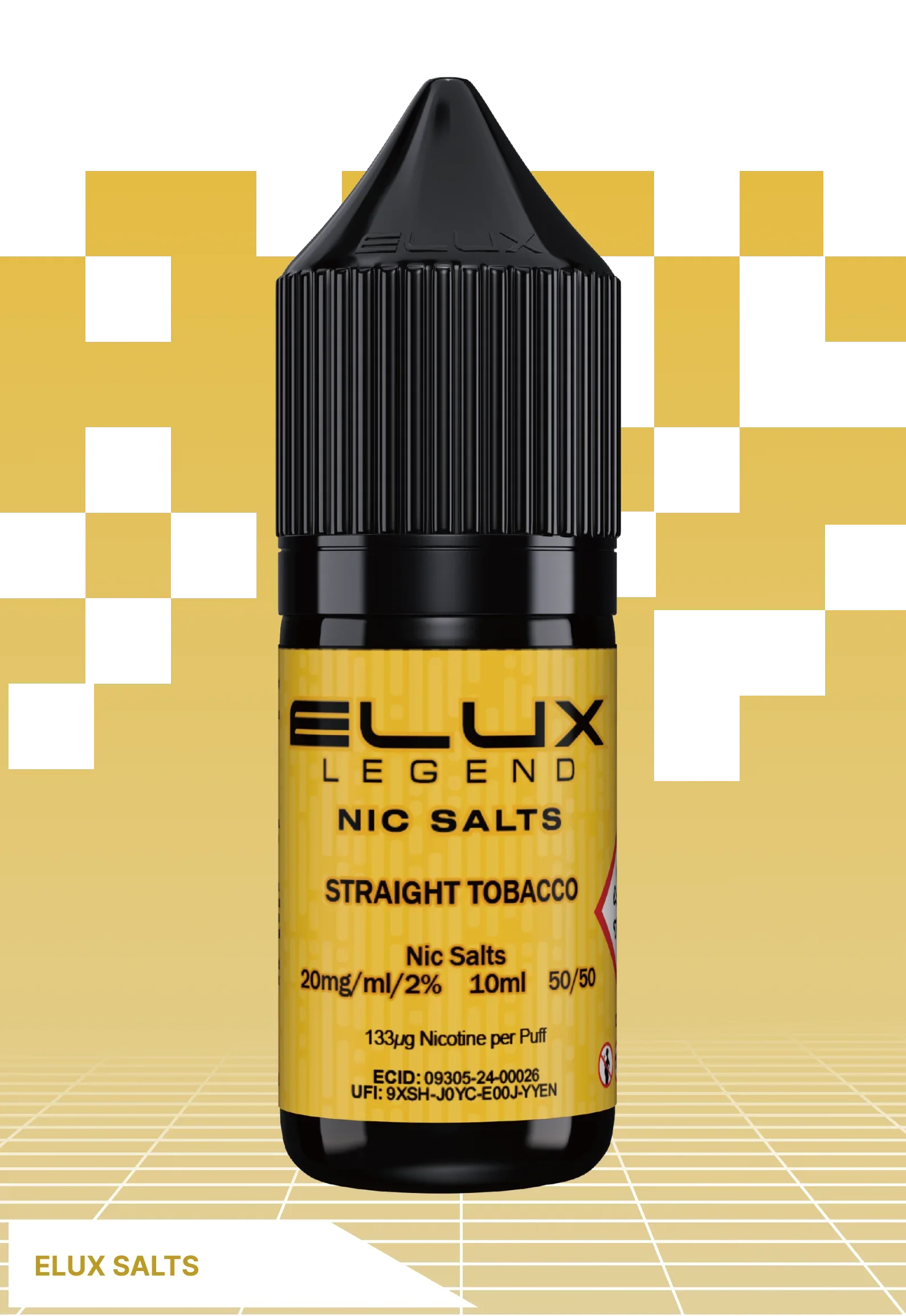 ELUX Straight Tobacco - 10 MG - VAPE LAB SOLUTIONS