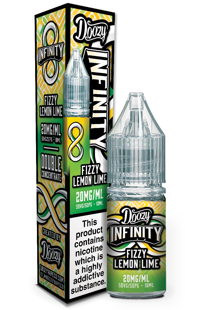 Doozy Infinity Salts - Fizzy Lemon Lime - VAPE LAB SOLUTIONS