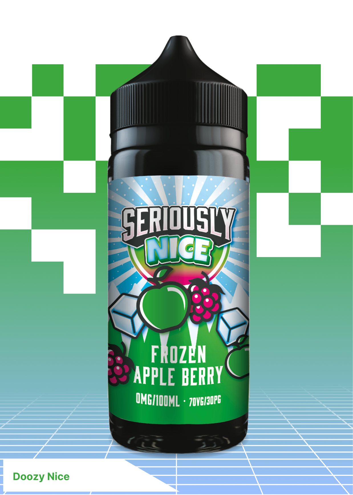 Doozy Nice -  Frozen Apple Berry 100ML - VAPE LAB SOLUTIONS