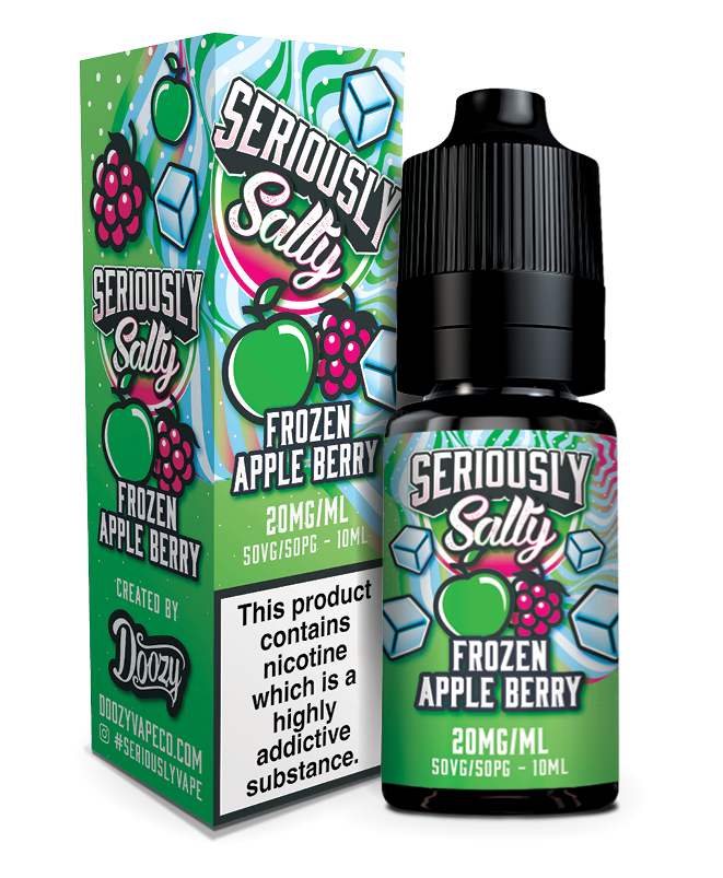 Doozy Seriously Salty -  Frozen Apple Berry - VAPE LAB SOLUTIONS