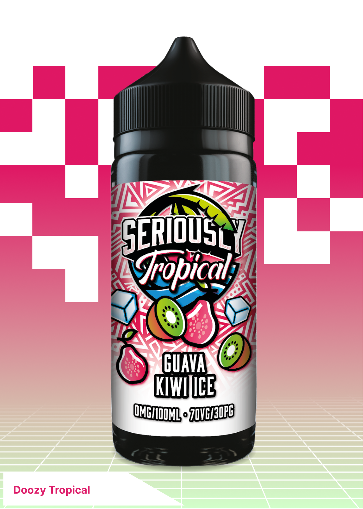 Doozy Tropical - Guava Kiwi 100ML - VAPE LAB SOLUTIONS