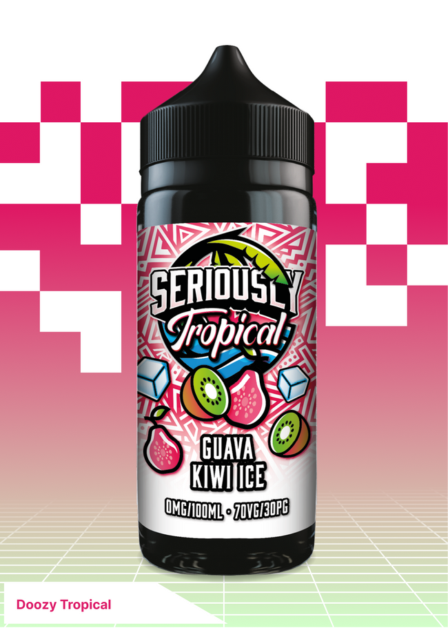 Doozy Tropical - Guava Kiwi 100ML - VAPE LAB SOLUTIONS Hover Image