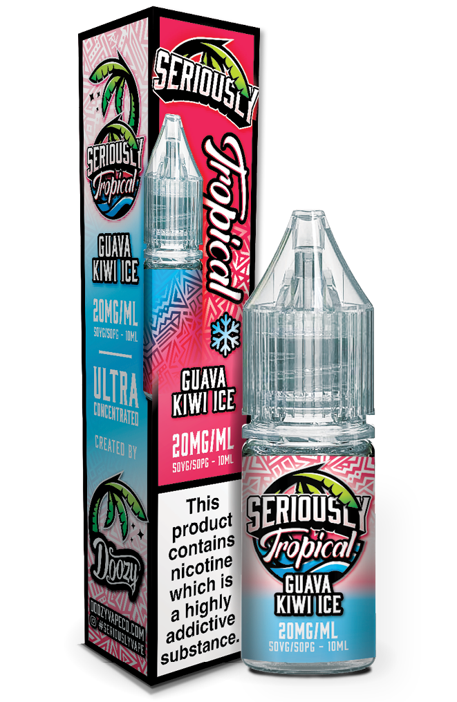 Doozy Tropical - Guava Kiwi Ice - VAPE LAB SOLUTIONS