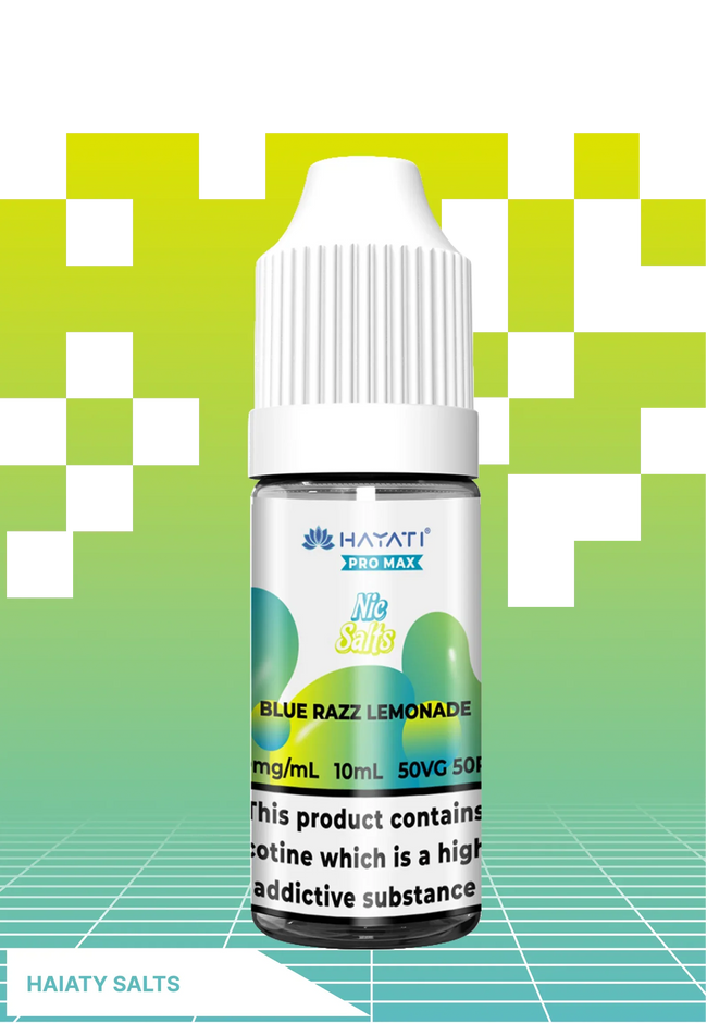 Hayati Salts - Blue Razz Lemonade - VAPE LAB SOLUTIONS Hover Image