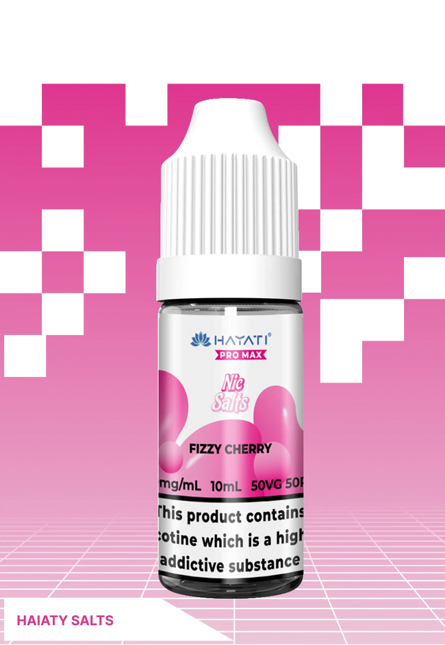 Hayati Salts - Fizzy Cherry - 10 MG - VAPE LAB SOLUTIONS Hover Image