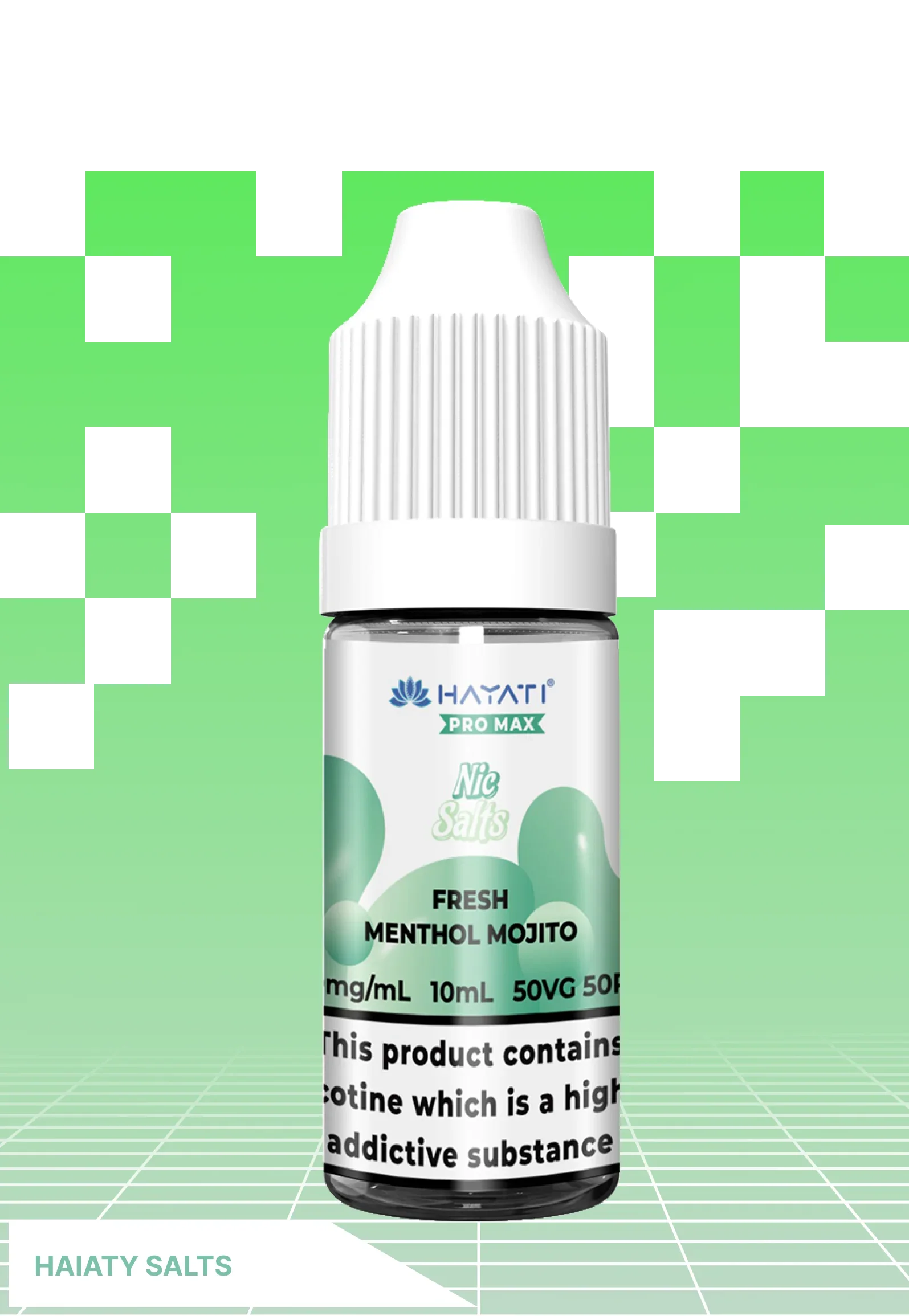Hayati Salts - Fresh Menthol Mojito - 10 MG - VAPE LAB SOLUTIONS