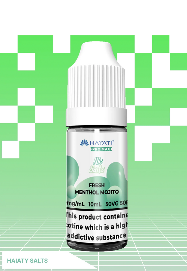 Hayati Salts - Fresh Menthol Mojito - 10 MG - VAPE LAB SOLUTIONS Hover Image
