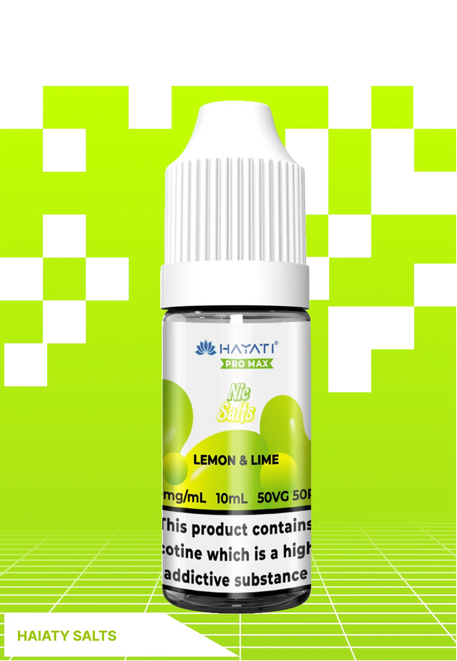 Hayati Salts - Lemon Lime - 10 MG - VAPE LAB SOLUTIONS Hover Image