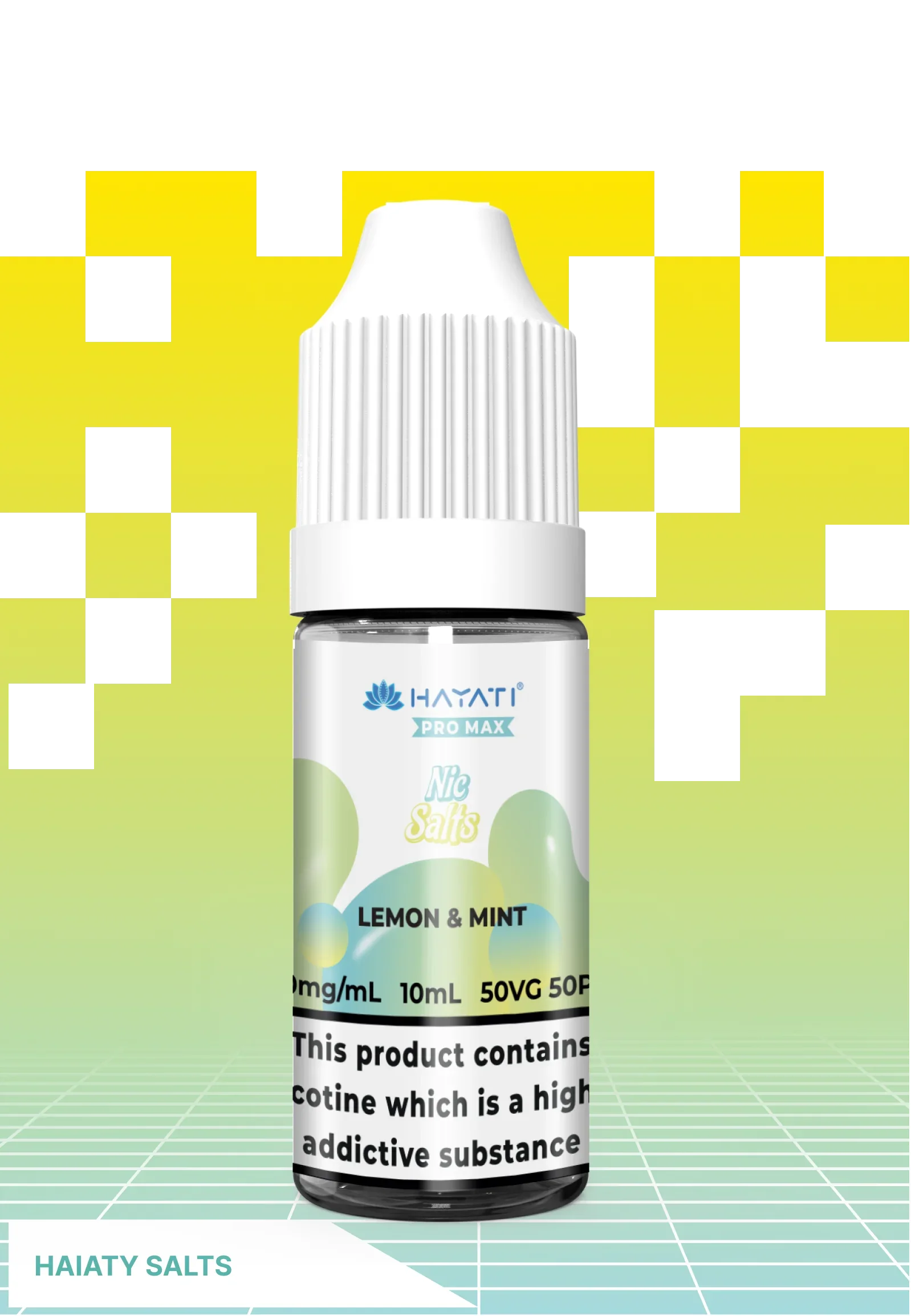 Hayati Salts - Lemon Mint - 10 MG - VAPE LAB SOLUTIONS