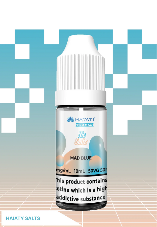 Hayati Salts - Mad Blue - 10 MG - VAPE LAB SOLUTIONS Hover Image