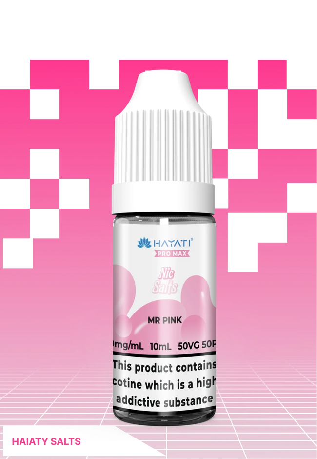 Hayati Salts - Mr Pink - 10 MG - VAPE LAB SOLUTIONS Hover Image