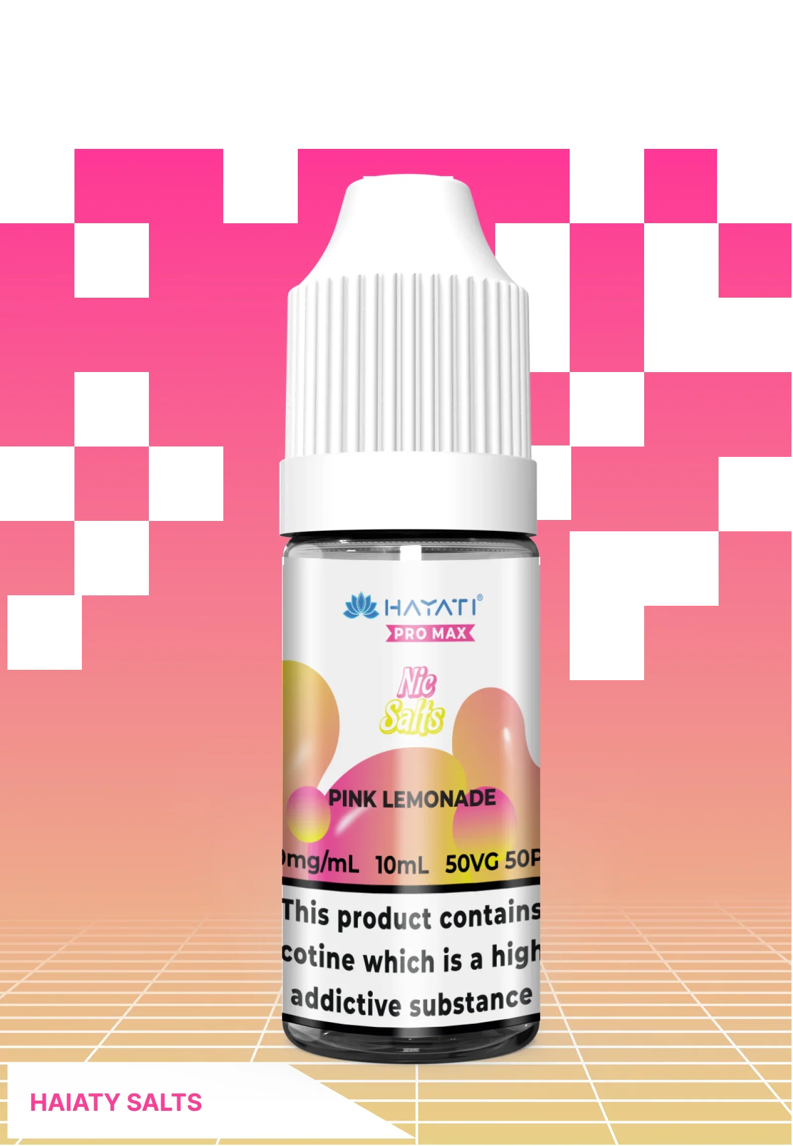 Hayati Salts - Pink Lemonade - 10 MG - VAPE LAB SOLUTIONS
