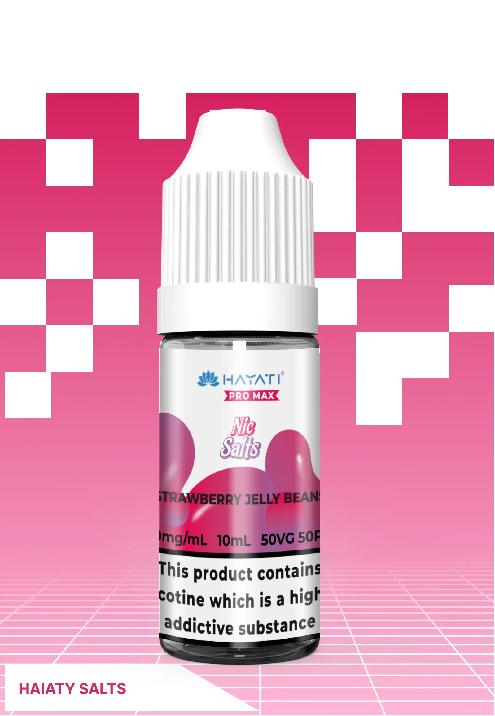 Hayati Salts - Strawberry Jelly Bean - 10 MG - VAPE LAB SOLUTIONS