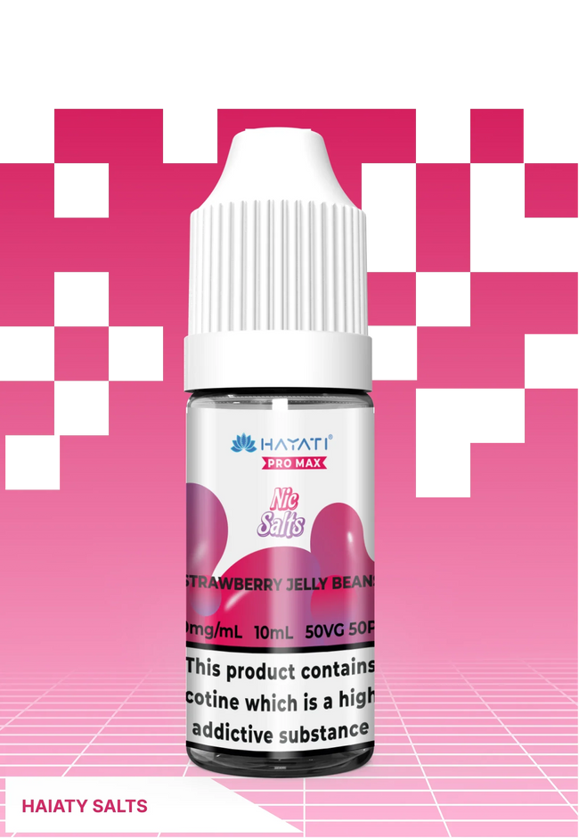 Hayati Salts - Strawberry Jelly Bean - 10 MG - VAPE LAB SOLUTIONS Hover Image