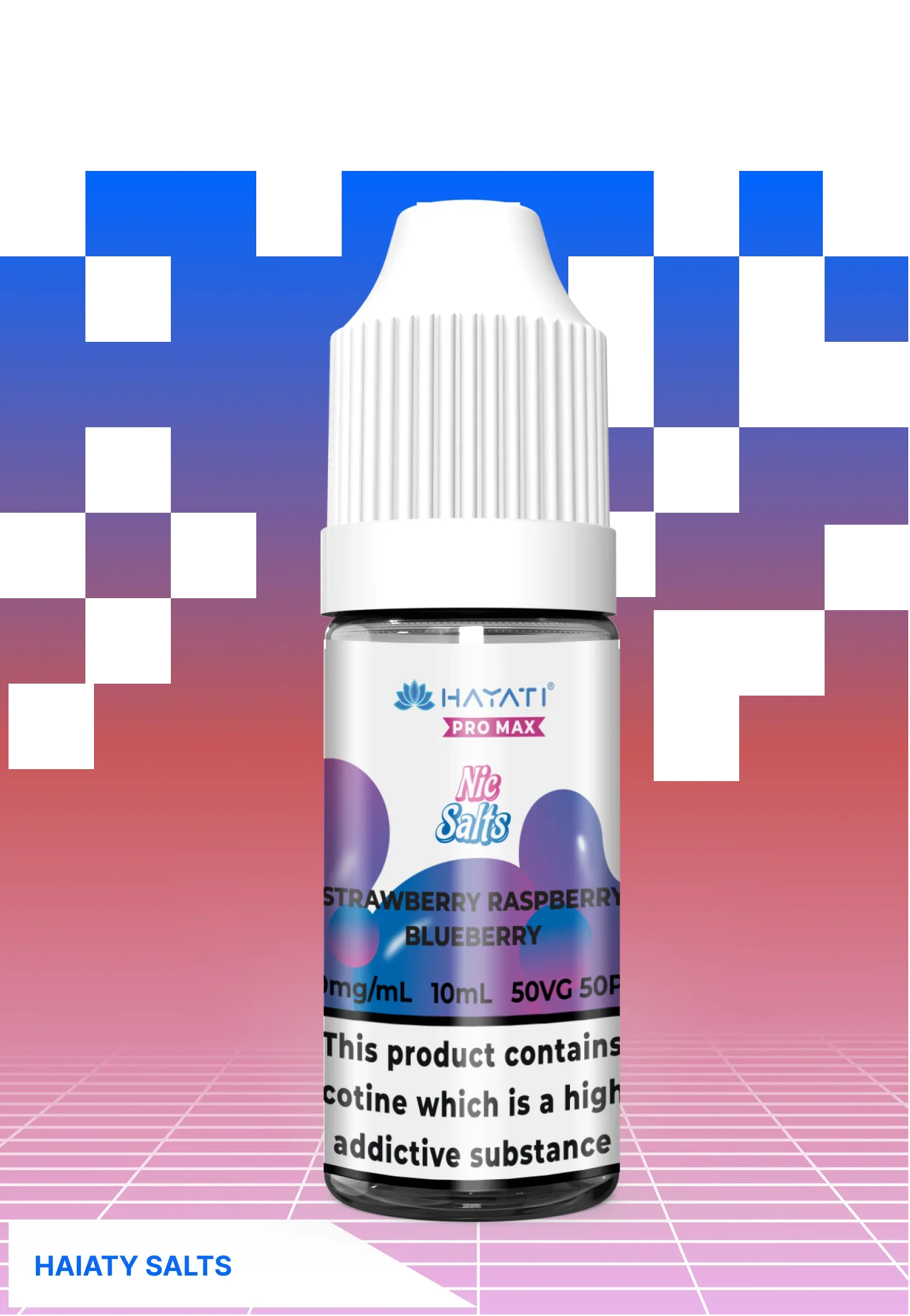 Hayati Salts - Strawberry Raspberry Blueberry - 10 MG - VAPE LAB SOLUTIONS