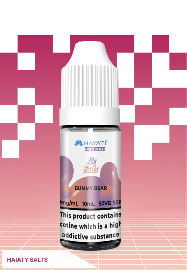 Hayati Salts - Gummy Bear - 10 MG - VAPE LAB SOLUTIONS Hover Image