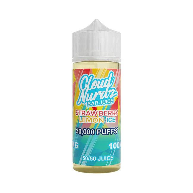 Cloud Nurdz Bar - Iced Strawberry Lemon 100ML Hover Image