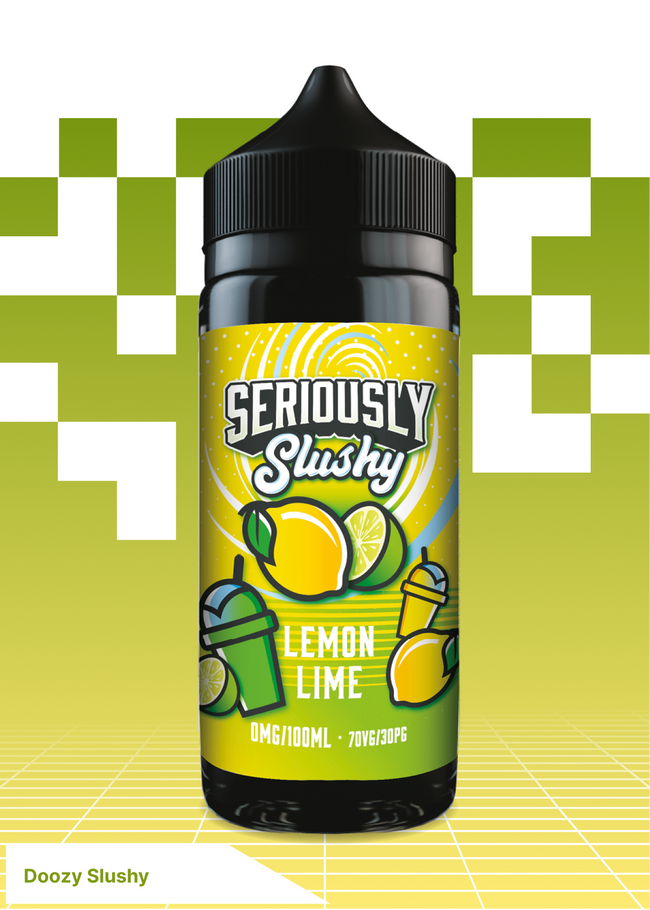 Doozy Slushy -  Lemon Lime 100ML - VAPE LAB SOLUTIONS Hover Image