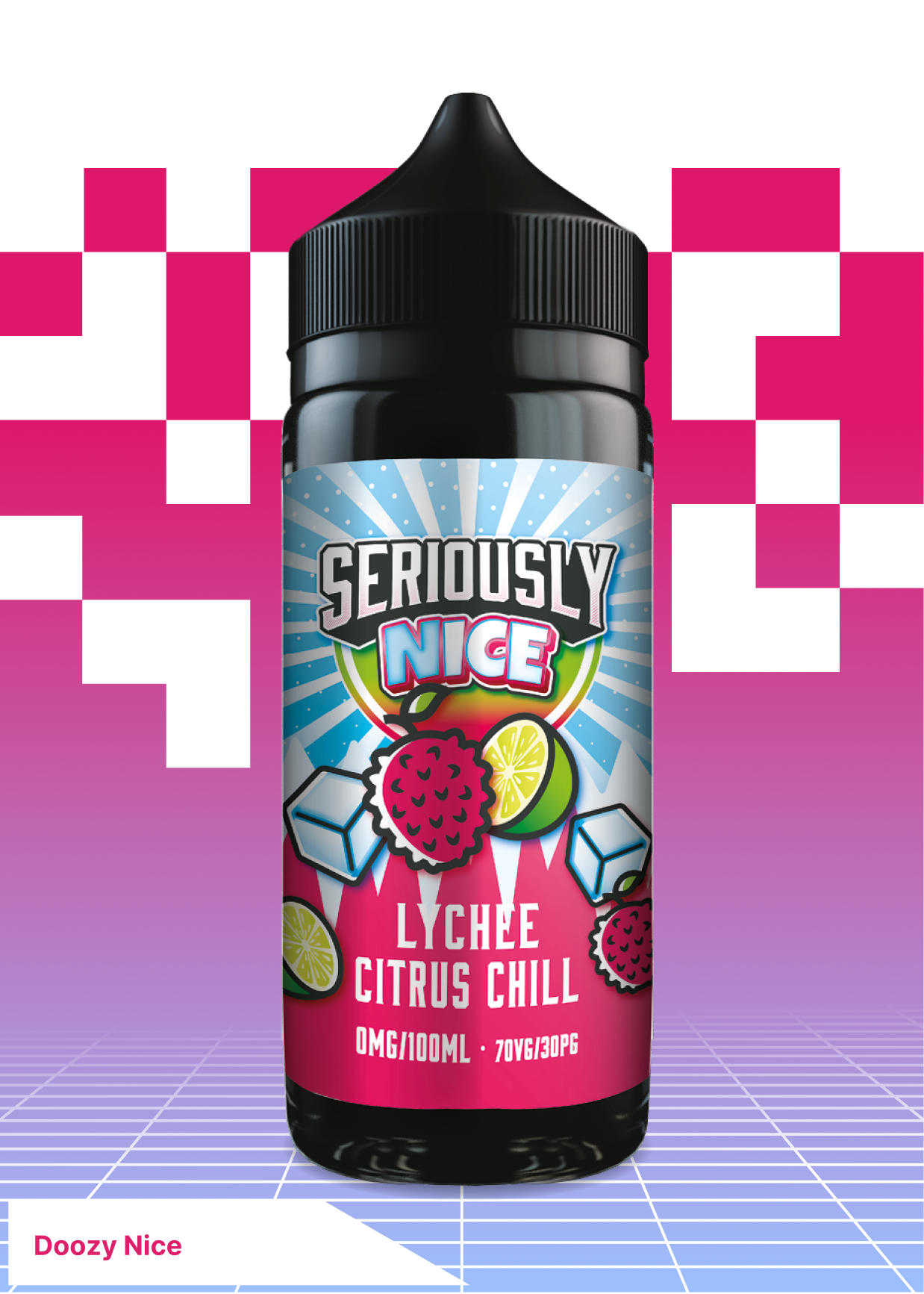 Doozy Nice -  Lychee Citrus Chill 100ML - VAPE LAB SOLUTIONS
