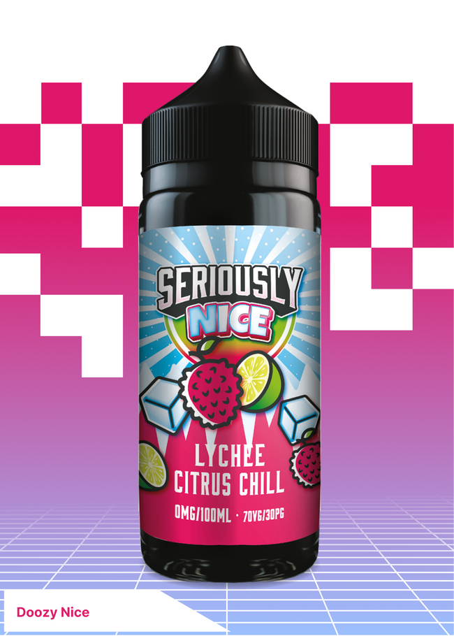 Doozy Nice -  Lychee Citrus Chill 100ML - VAPE LAB SOLUTIONS Hover Image