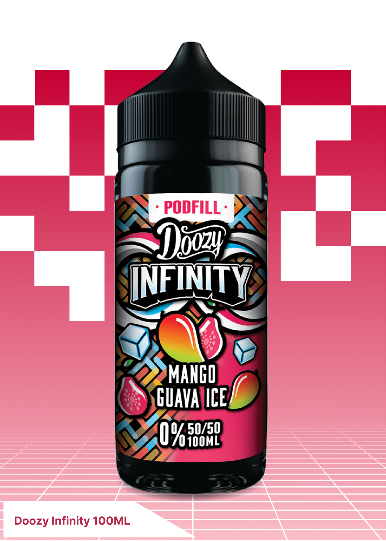 Doozy Infinity  - Mango Guava Ice 100ML - VAPE LAB SOLUTIONS