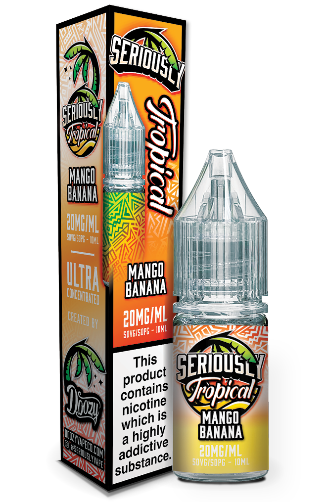 Doozy Tropical - Mango  Banana - VAPE LAB SOLUTIONS