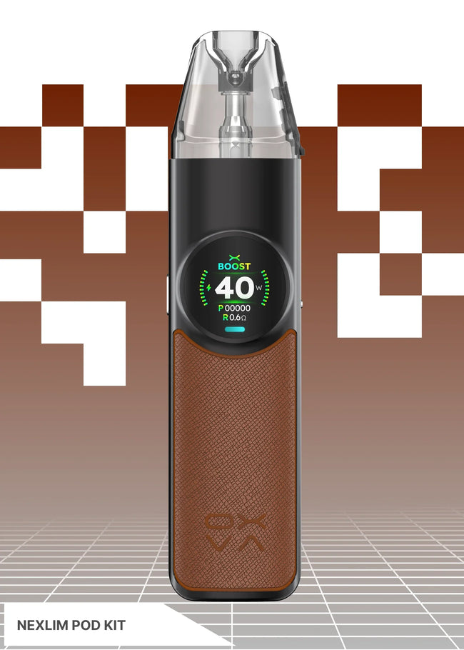 OXVA Nexlim Pod kit - Dark Brown - VAPE LAB SOLUTIONS Hover Image
