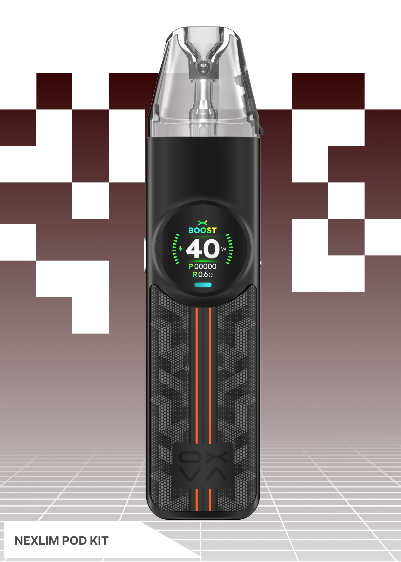 OXVA Nexlim Pod kit -  Traction Black - VAPE LAB SOLUTIONS