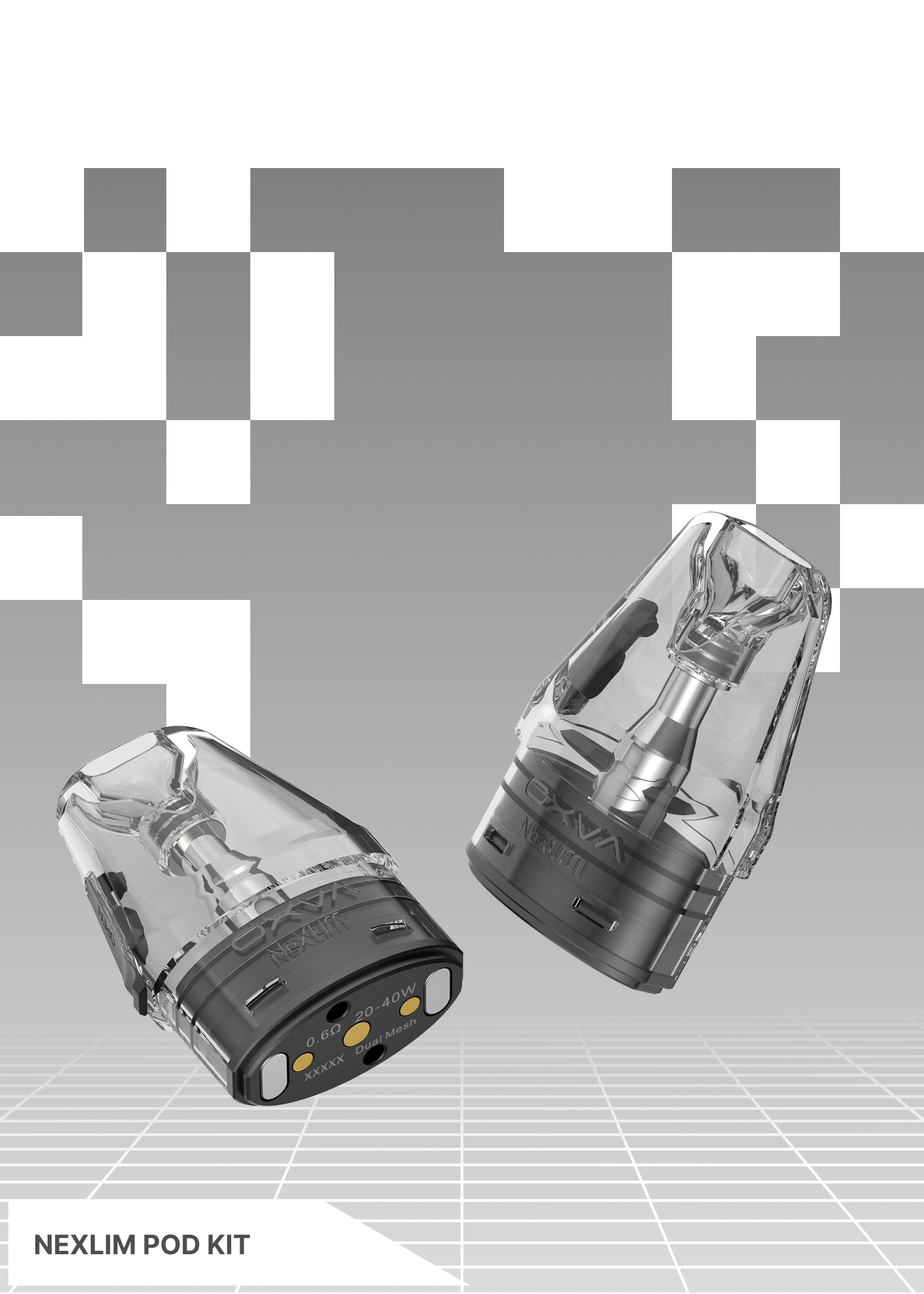 OXVA Nexlim Replacement pod (x3) - VAPE LAB SOLUTIONS