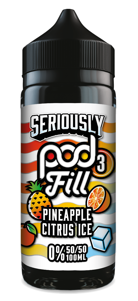Doozy Pod Fill 3 - Pineapple Citrus Ice 100ML Main Image