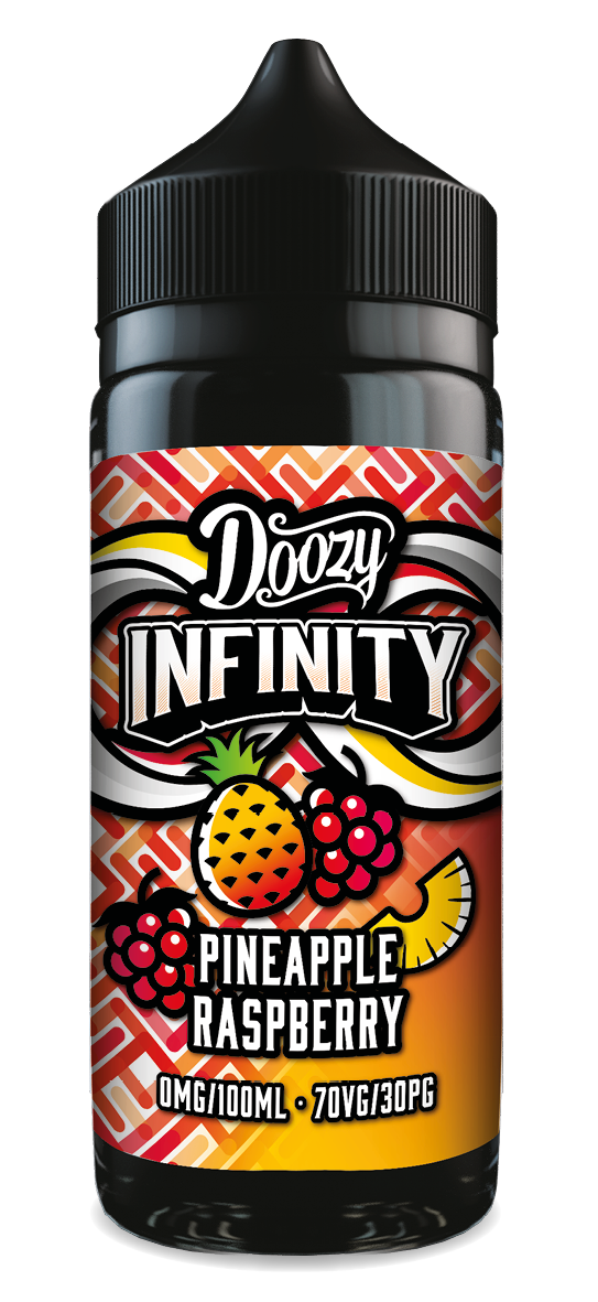 Doozy Infinity  - Pineapple Raspberry 100ML - VAPE LAB SOLUTIONS
