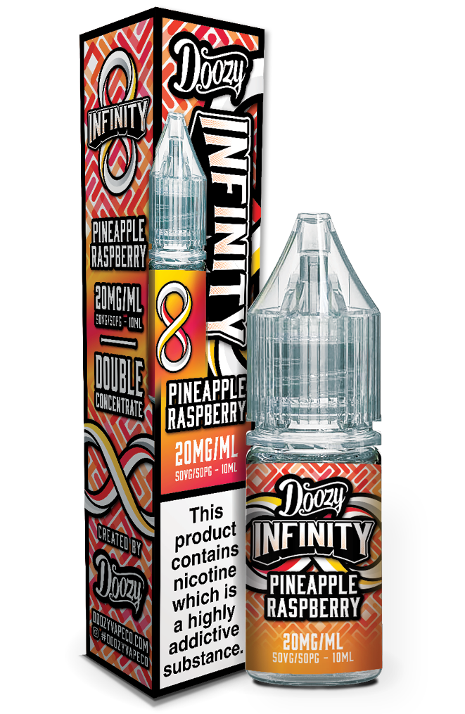 Doozy Infinity Salts - Pineapple Raspberry - VAPE LAB SOLUTIONS