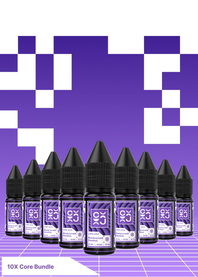 Core Juice 10X Bundle - Blackcurrant Menthol Hover Image